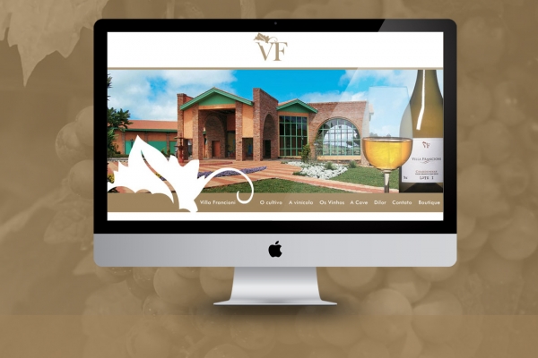 Desenvolvimento Website Villa Francioni